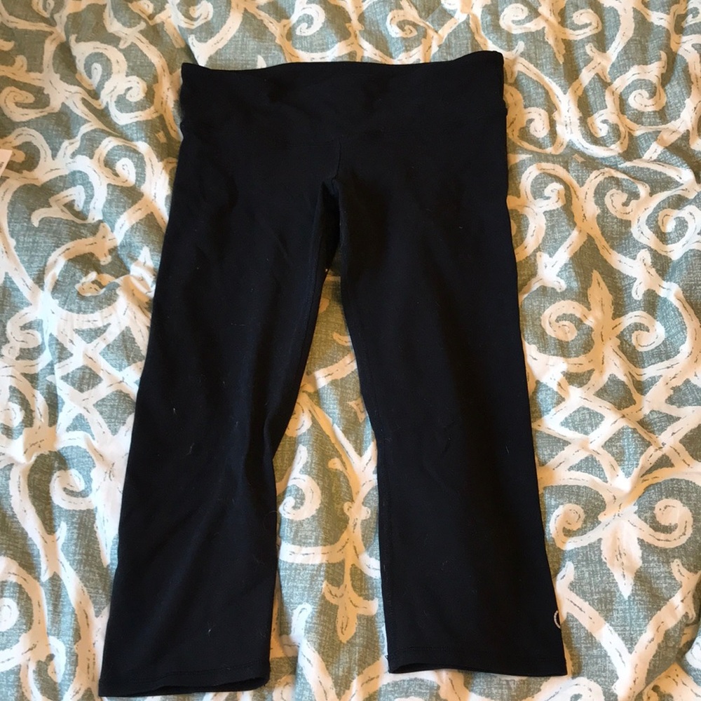 Workout spandex capris